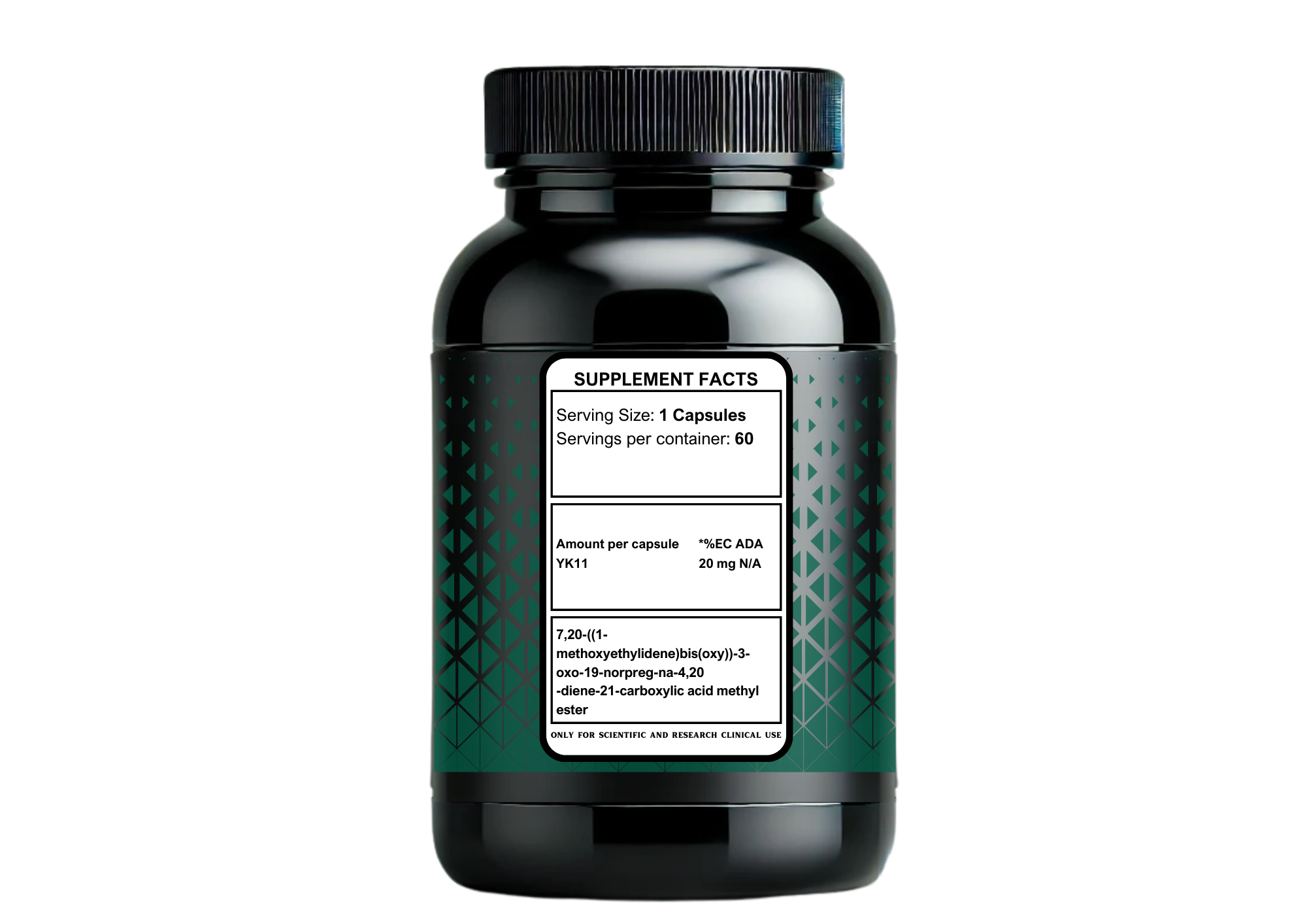GrindLab YK-11 (Myostine) - 10mg & 25mg Variants 60 CAPSULES