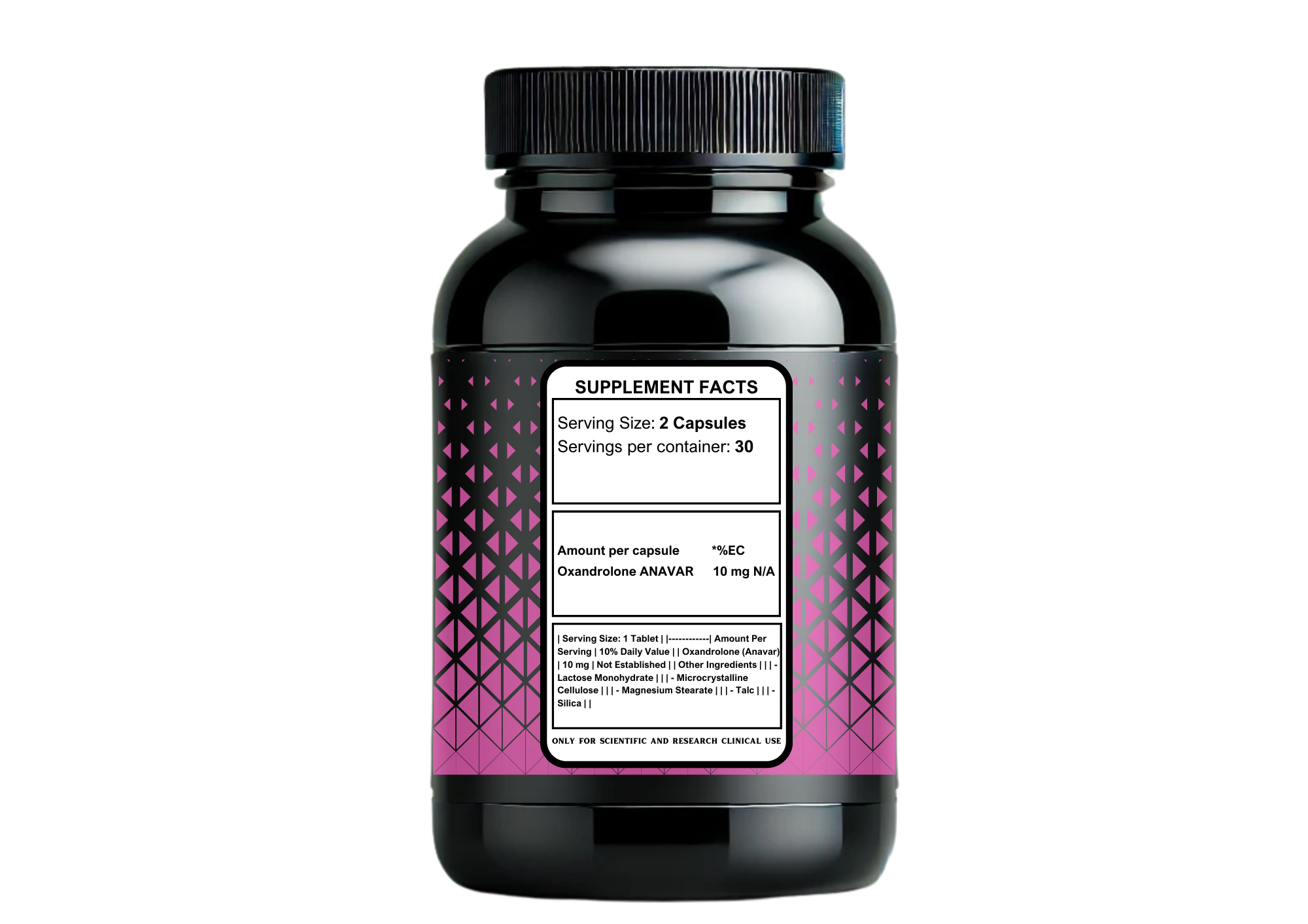 GrindLab Anavar (Oxandrolone) - 10mg & 30mg Variant 60 TABLETS