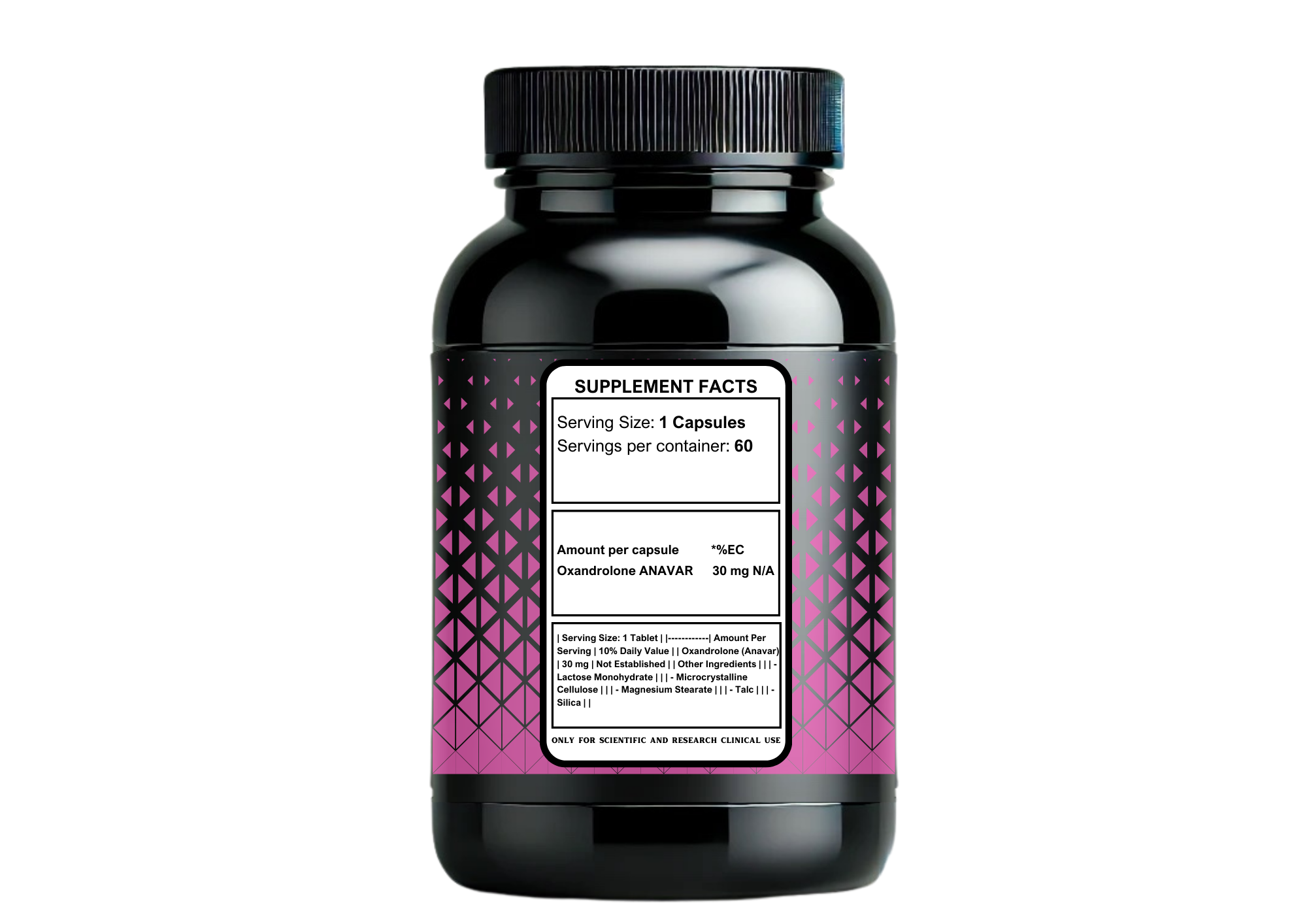 GrindLab Anavar (Oxandrolone) - 10mg & 30mg Variant 60 TABLETS