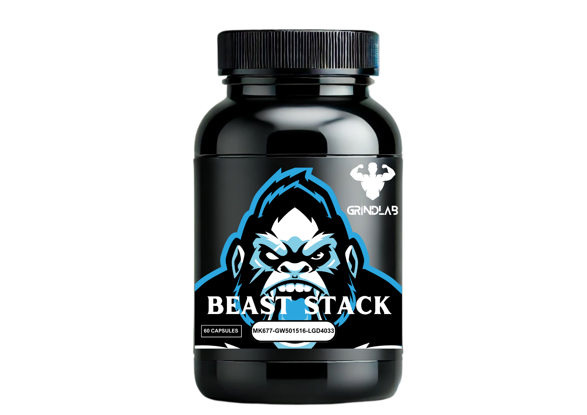 GrindLab Beast Stack | MK-677 | GW501516 | LGD-4033 x60 capsules