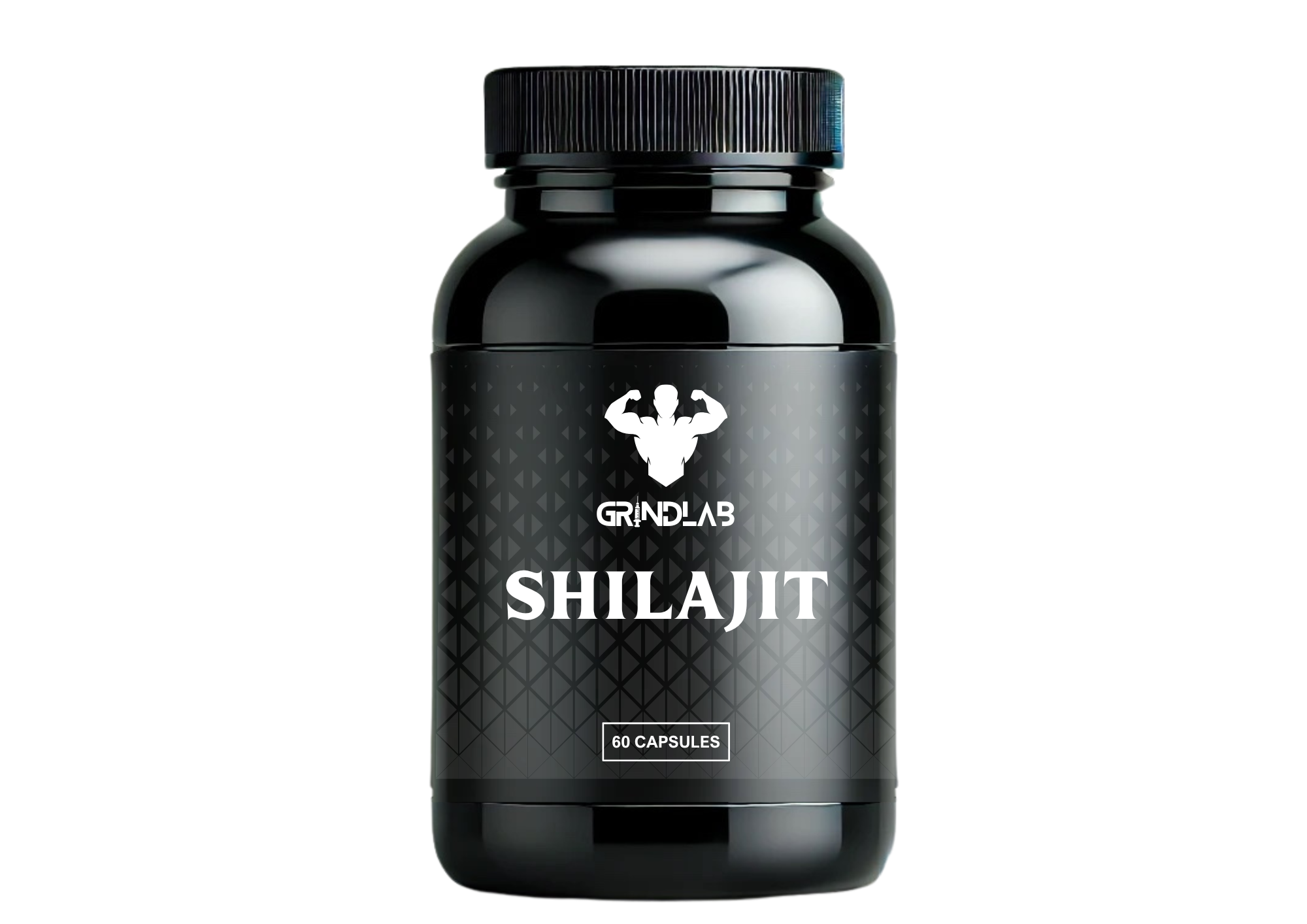 GrindLab Shilajit – Natural Energy, Vitality & Performance Booster 60 CAPSULES