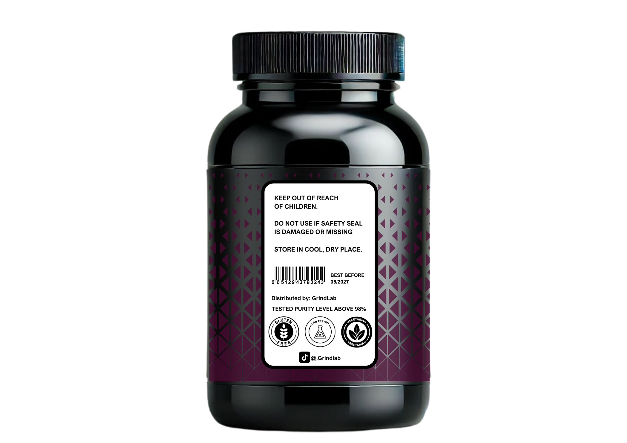 GrindLab Clenbuterol 40mcg x60 Capsules