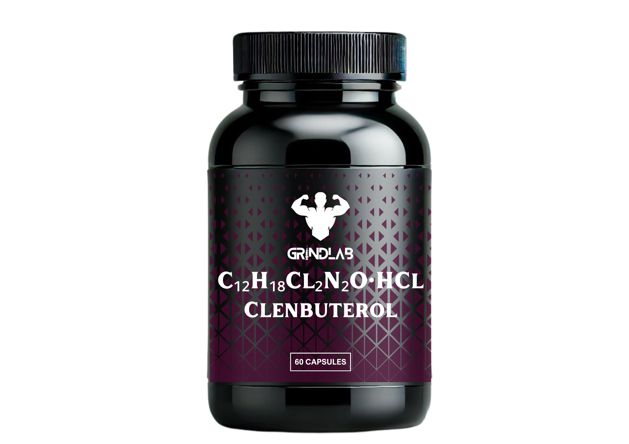 GrindLab Clenbuterol 40mcg x60 Capsules
