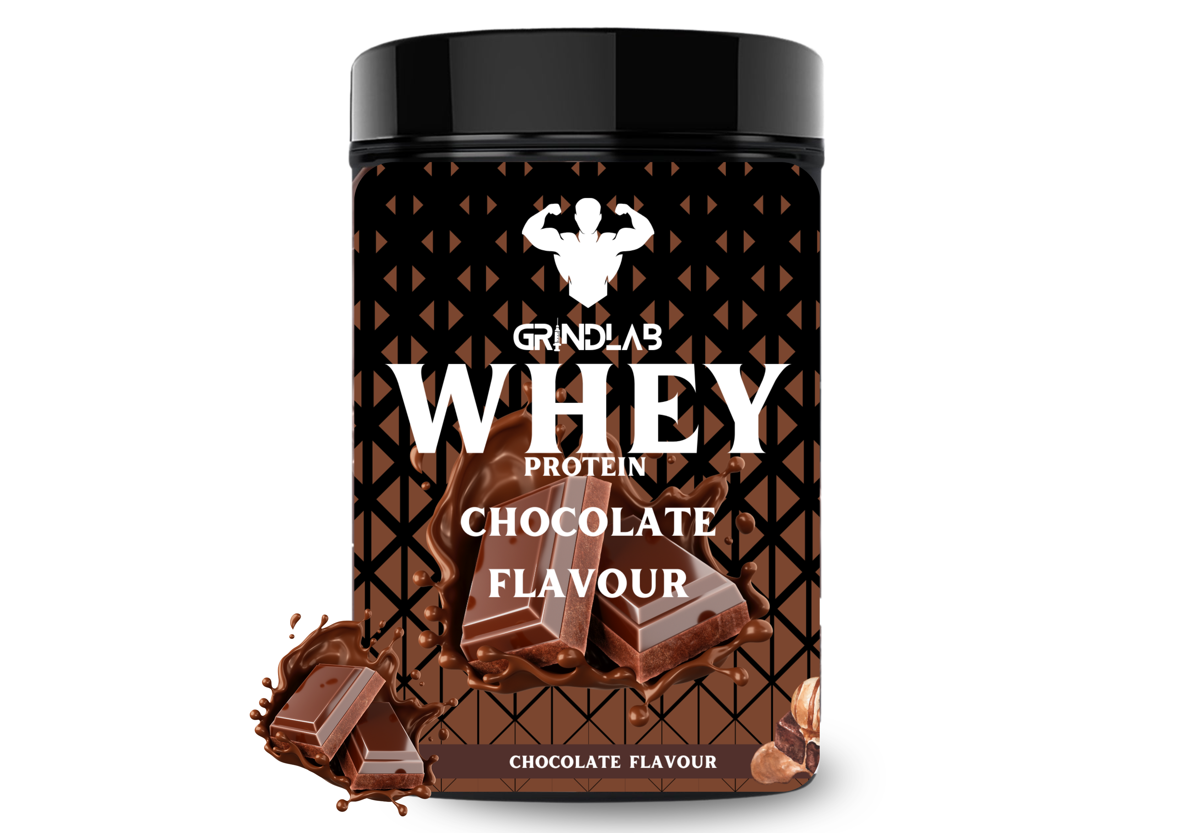 GrindLab Whey Protein – Premium Whey Blend (Multiple Flavours) 500g