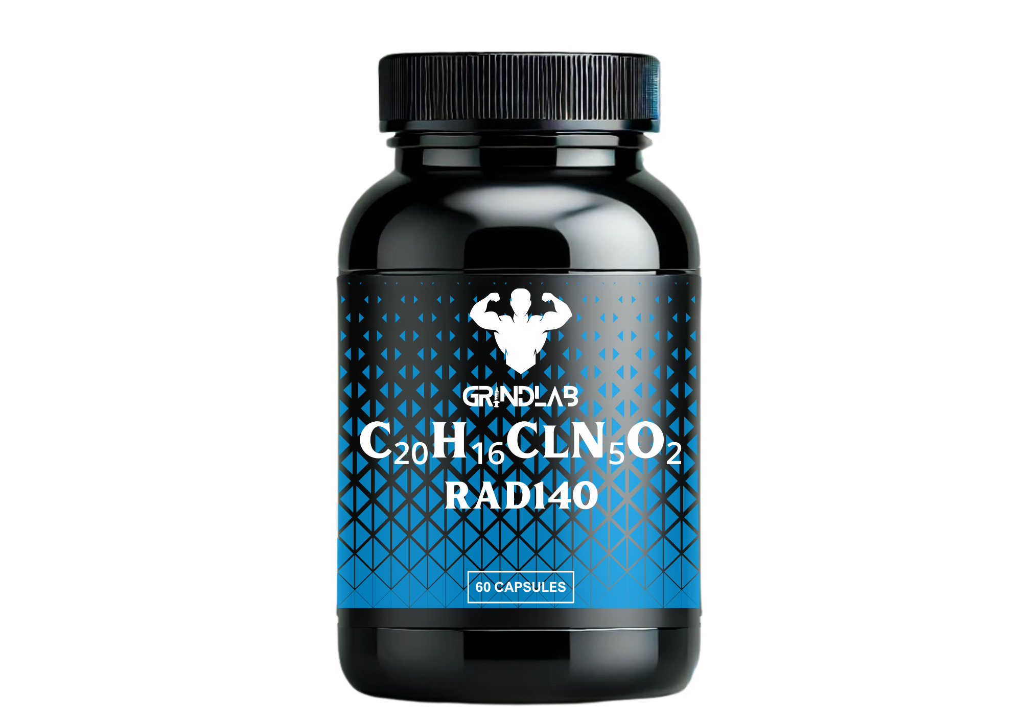 GrindLab RAD-140 (Testolone) - 10mg & 20mg Variants 60 CAPSULES