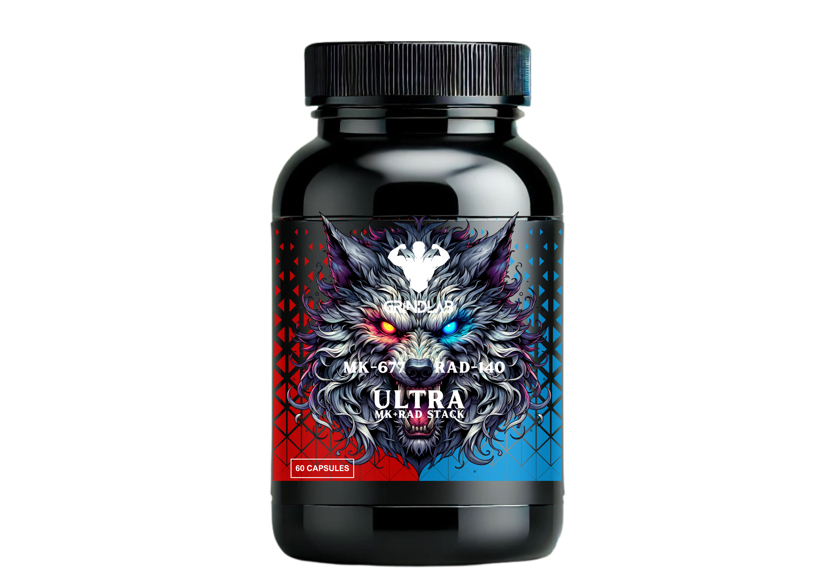 GrindLab - ULTRA MK+RAD | MK677, RAD140 | 50mg x60 Capsules